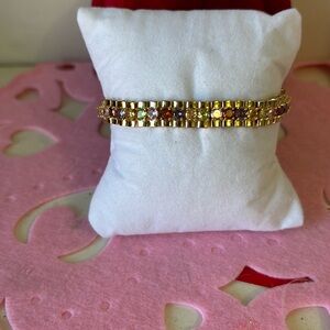 Pulsera 14 k gold plated